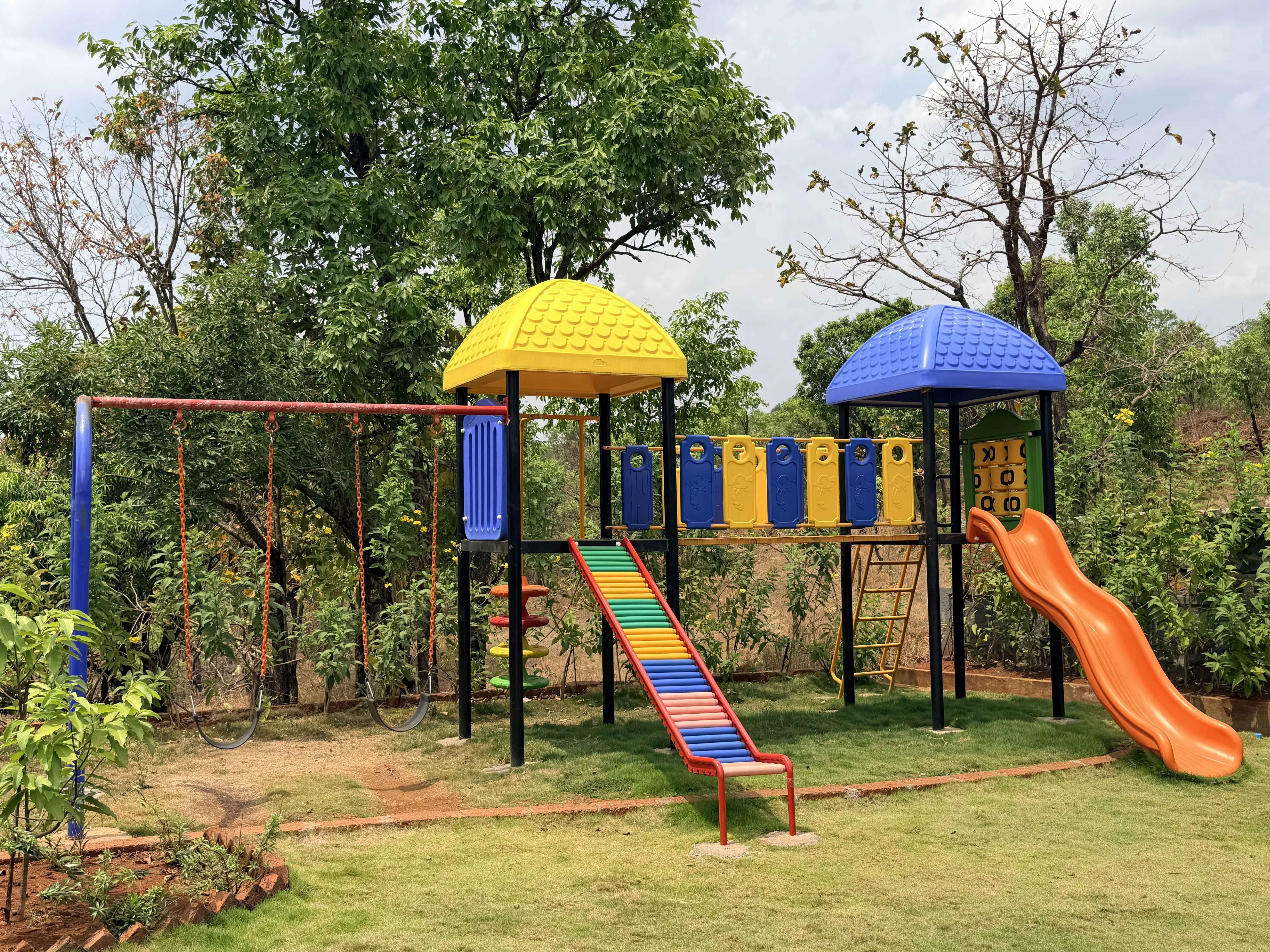 Kids play area at Aranyagiri Farmstay Resort
